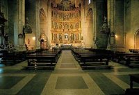 Interior de la Iglesia de Santiago