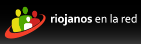 Logotipo Riojanos en la Red