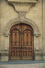 Puerta del Museo de La Rioja